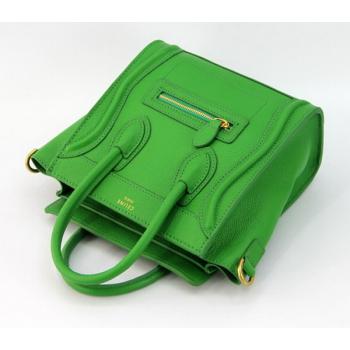 Celine 80029 Ladies Cow Leather Green Bag HM01664