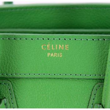 Celine 80029 Ladies Cow Leather Green Bag HM01664