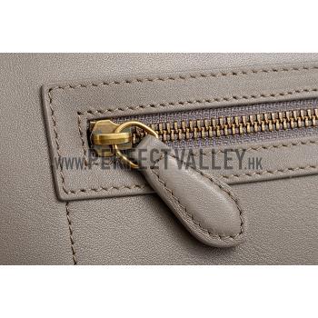 Replica Celine Luggage Mini Khaki Gold Hardware 18926735