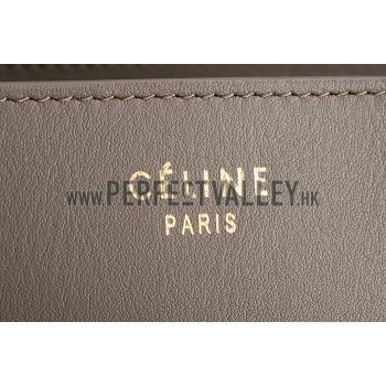 Replica Celine Luggage Mini Khaki Gold Hardware 18926735