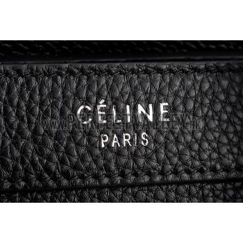 Celine Luggage Nano Black Silver Hardware 18926742