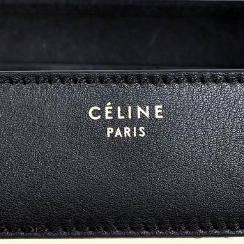 Cheap Celine  3074 Ladies Cow Leather Black