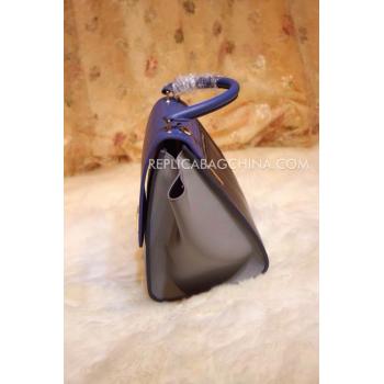 Celine Trapeze Handbag Blue