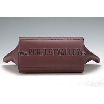 Replica Celine Trapeze Burgundy Bag 607306