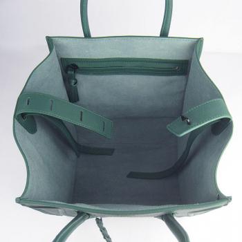 Celine  1890 Ladies Cow Leather Green