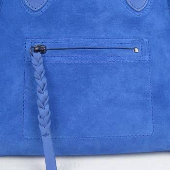 Celine  6028B Lambskin Blue Bag Replica