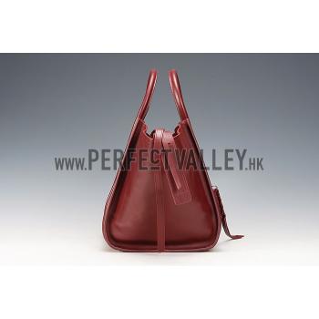 Celine Phantom Medium Burgundy