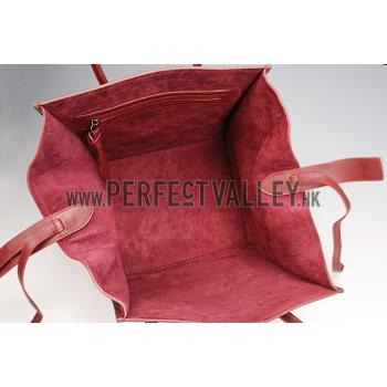 Celine Phantom Medium Burgundy