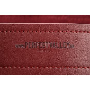 Celine Phantom Medium Burgundy