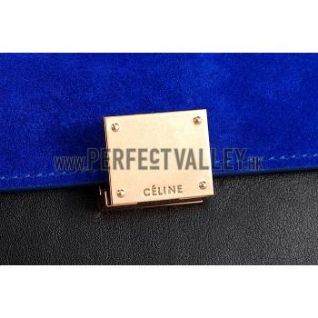 Celine Trapeze Blue Bag 607303 Replica