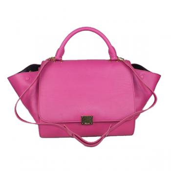 Celine   Ladies Cow Leather Pink Handbag