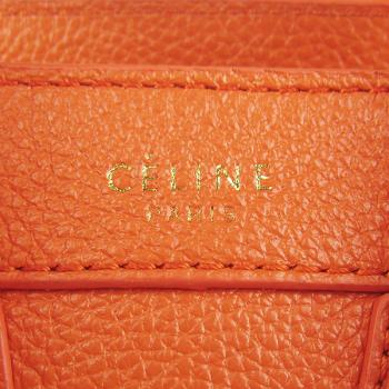 Celine 1008 2way Orange Handbag Replica HM03741