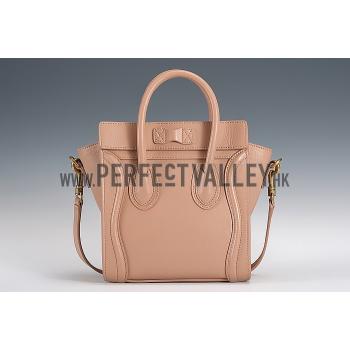 Celine Luggage Nano Camel Gold Hardware 18926744 Replica