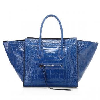 Celine 8001 Crocodile Blue Replica HM03899