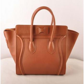 Celine  303 Ladies Cow Leather Coffee Handbag