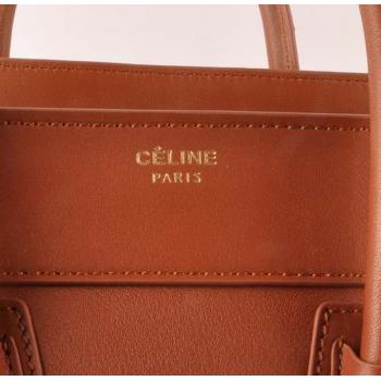 Celine  303 Ladies Cow Leather Coffee Handbag