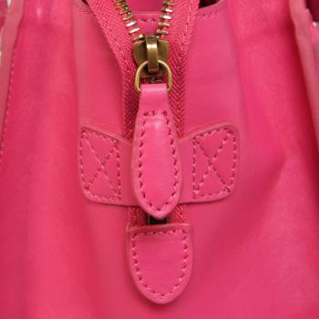 Celine  3074 2way Cow Leather Pink Handbag Replica