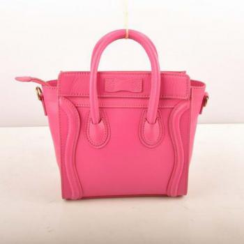 Celine  308 Ladies Cow Leather Pink