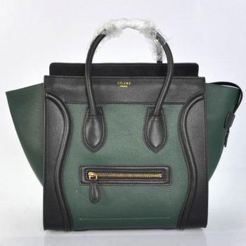 Celine  3074 Ladies Cow Leather Black Handbag