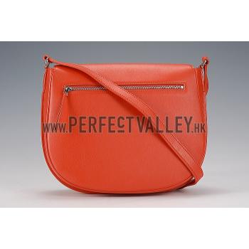 Celine Trotteur Bag Soft Leather Orange 608238