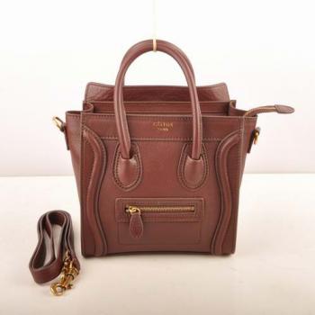 Replica Celine  308 Ladies Cow Leather Brown Bag