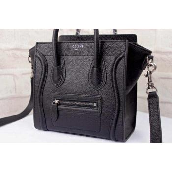 Replica Celine Handbag Calfskin Black