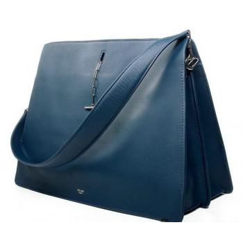 Celine 171413 Ladies Cross Body Bag Blue Replica HM04957