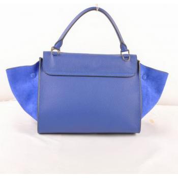 Celine  3073 Ladies 2way Blue Handbag Replica