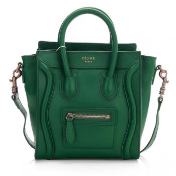 Celine 2008 Ladies 2way Green Replica HM05026