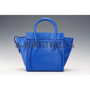 Cheap Celine Micro Luggage Blue