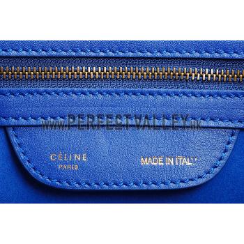 Cheap Celine Micro Luggage Blue