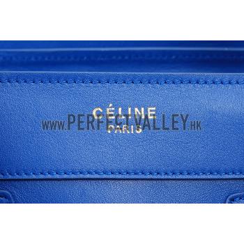 Cheap Celine Micro Luggage Blue