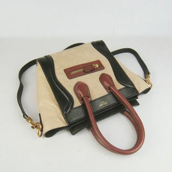 Replica Celine 1878 2way Cow Leather Black HM05651