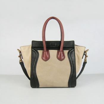 Replica Celine 1878 2way Cow Leather Black HM05651