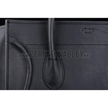 Celine Luggage Phantom Tote Black