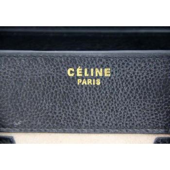 Celine  64411 2way Cow Leather Black