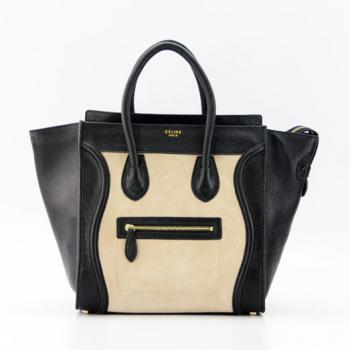 Celine  64411 2way Cow Leather Black