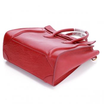 Celine  2008 Ladies Cow Leather Red Replica