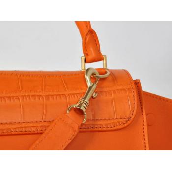 Replica Celine  3342 Ladies Crocodile Orange