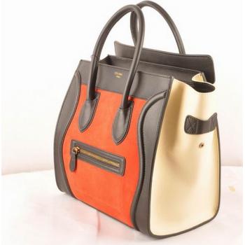 Cheap Celine 303 Ladies Handbag Orange HM07057