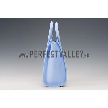 Replica Celine Micro Luggage Light Blue