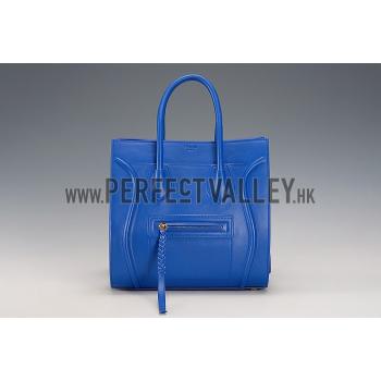 Cheap Celine Luggage Phantom Tote Blue