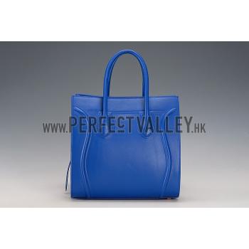 Cheap Celine Luggage Phantom Tote Blue