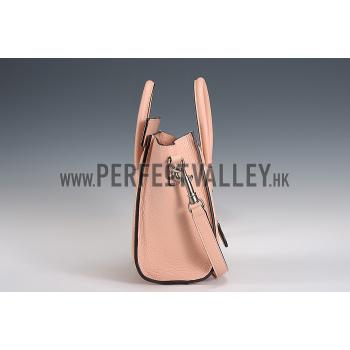 Replica Celine Luggage Nano Peach Silver Hardware 18926746