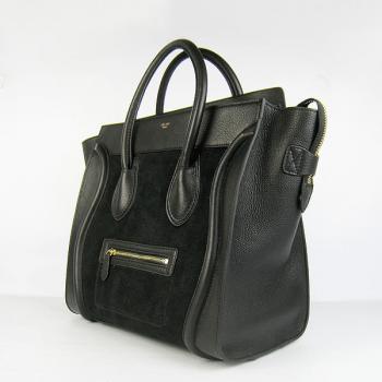 Replica Celine  0189 Ladies Cow Leather Black