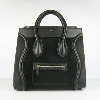 Replica Celine  0189 Ladies Cow Leather Black