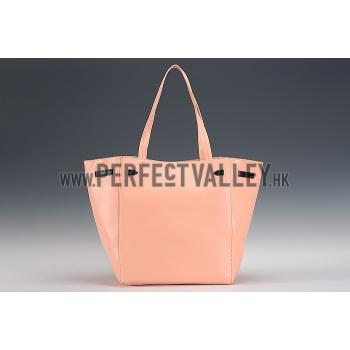 Celine Cabas Phantom Pink With Black Tie 18926755