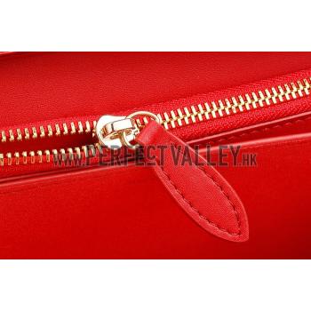 Celine Box Bag Red