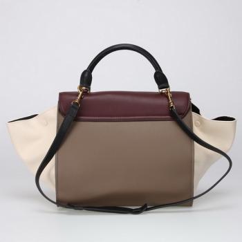 Celine  64430 Ladies 2way Cow Leather Handbag