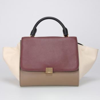 Celine  64430 Ladies 2way Cow Leather Handbag